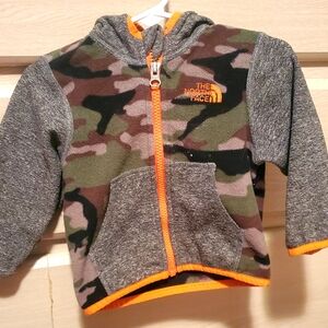 North face baby zip up